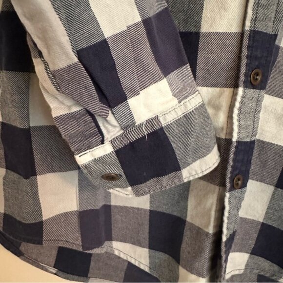 Wrangler Men’s Western Blue Plaid Button Down Size Small - Picture 4 of 12